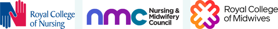 3 logos - RCN, NMC, RCM