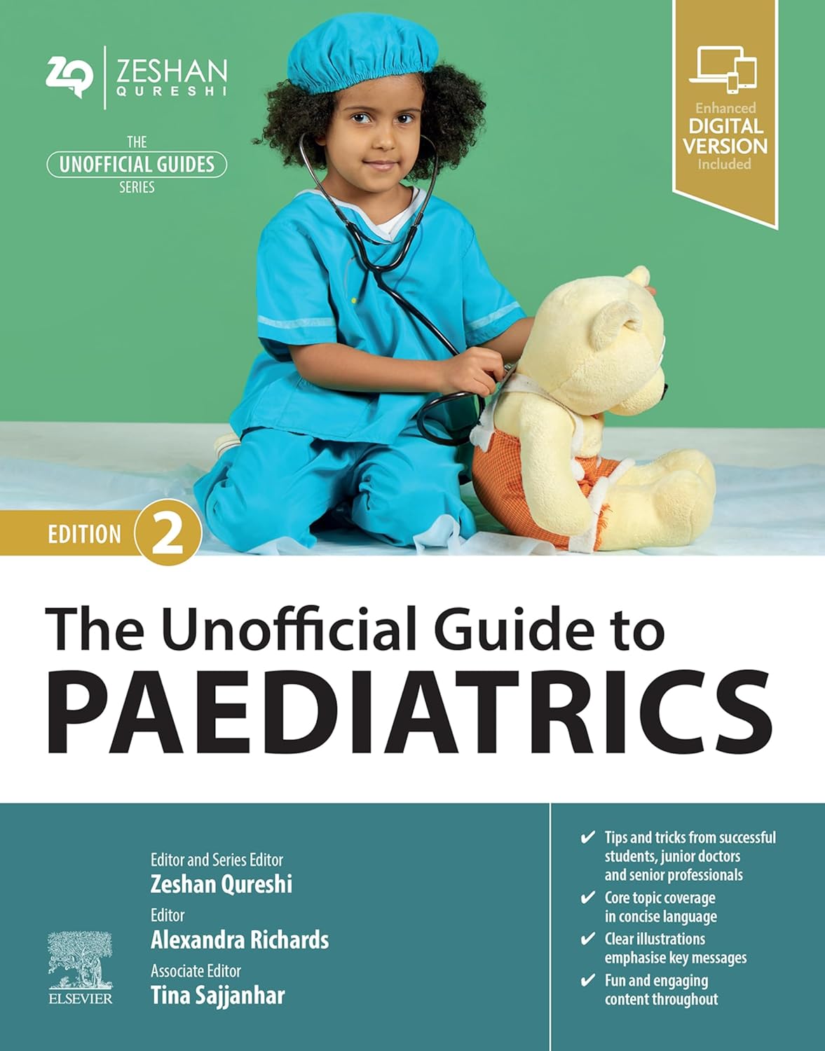 Cover of The Unofficial Guide to Paediatrics
