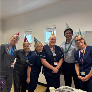 Attendees at a drop-in session. 