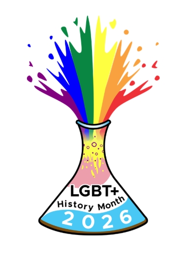 The logo for LGBT+ History Month 2026