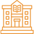 Library building icon